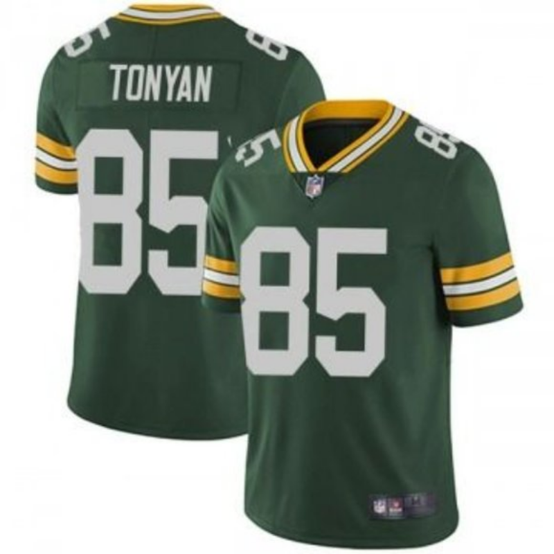 Men's Green Bay Packers #85 Robert Tonyan Green Vapor Untouchable Limited Stitched Jersey
